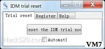 IDM 序列号重置更换小工具